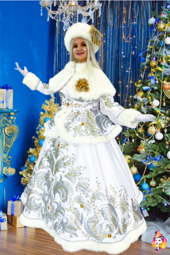 Карнавальный костюм Метелица, атласный, рост 122-134 см фото