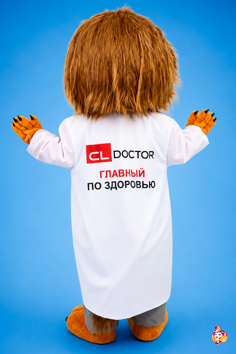 Ростовая кукла Лев доктор