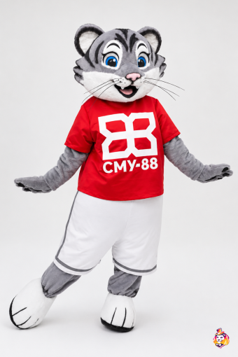 Ростовая кукла Спортивный серый кот
