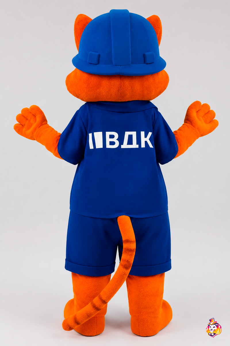 Ростовая кукла Кот строитель